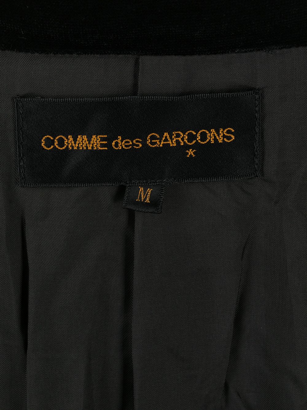 Comme Des Garcons 1980s velvet jacket Women