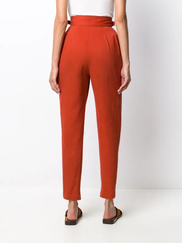 Issey Miyake Pre-Owned 1980s high-waist Trousers - Farfetch