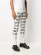 Moschino slogan print straight-leg jeans
