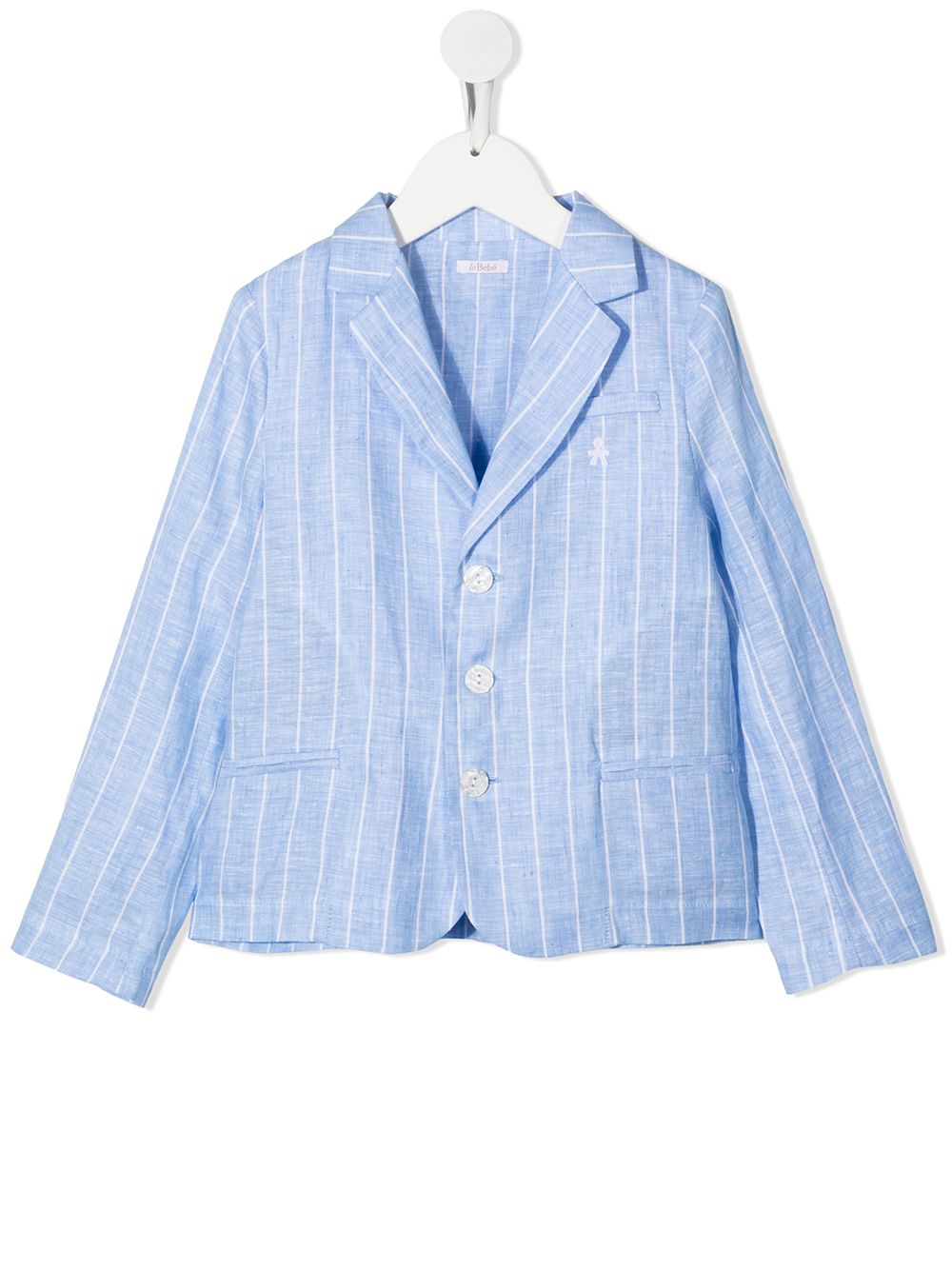 фото Le bebé enfant stripe single breasted blazer