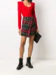 Image 2 of Balmain asymmtetric tweed skirt