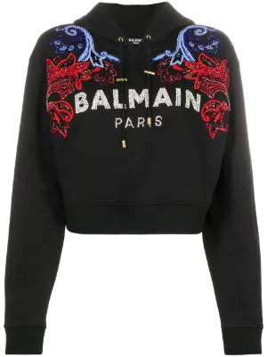 balmain sweatshirt women's sale