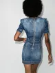 Balmain short stonewashed denim dress