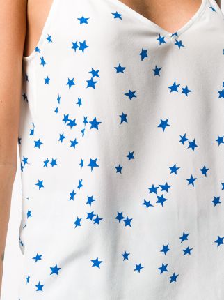 star print camisole style top展示图