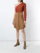 Image 2 of Egrey knit buttoned mini skirt
