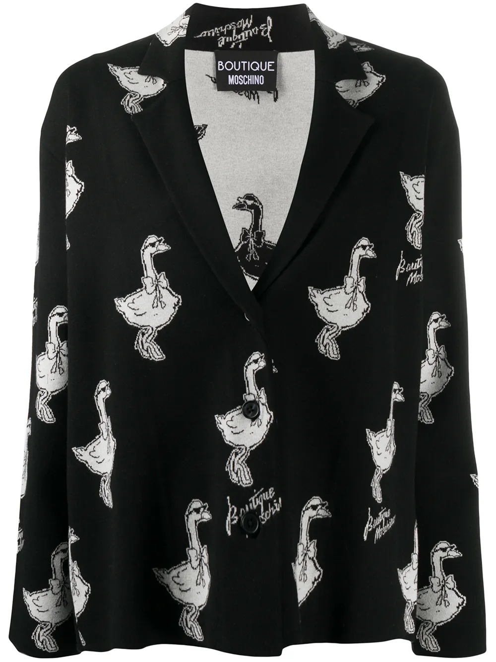 Boutique Moschino 'More Is More' Cardigan jaUZs JsUPr Boutique Moschino 'More Is More' Cardigan jaUZs JsUPr