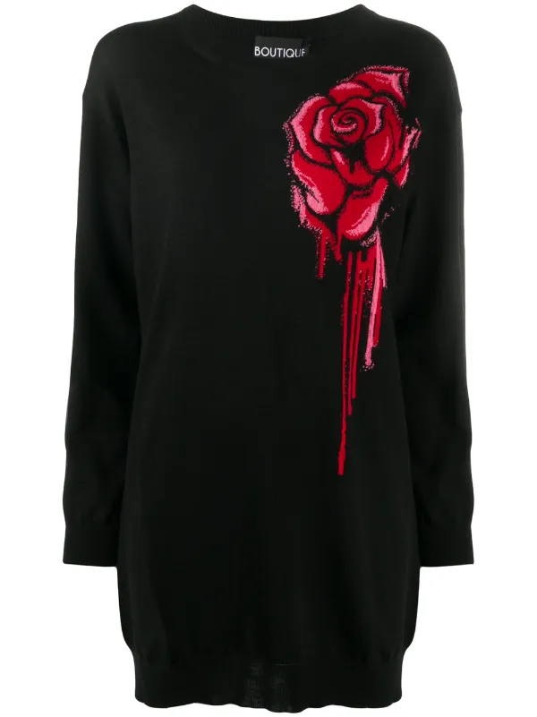 moschino flower dress