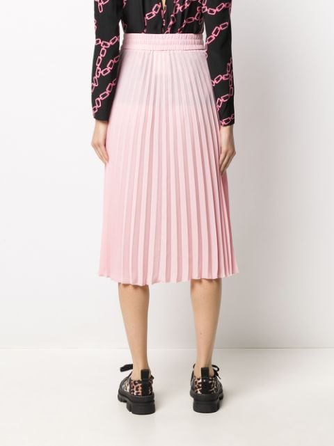 Shop RED Valentino drawstring pleated skirt with Express Delivery ...
