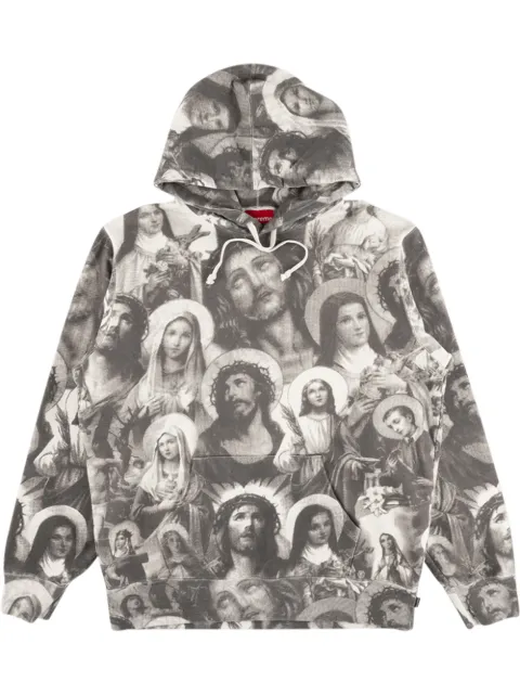 jesus and mary hoodie supreme