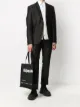 Image 2 of Alexander McQueen painterly logo print tote
