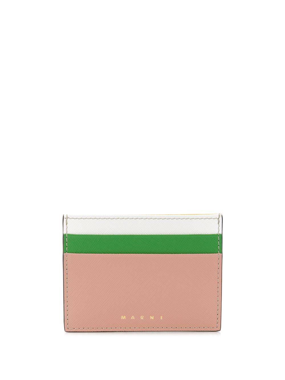 фото Marni saffiano leather card case