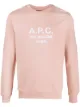 الصورة 1 من A.P.C. كنزة برقبة دائرية وشعار الماركة