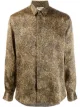 Image 1 of Saint Laurent leopard print shirt