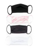Amir Slama pleated face masks (pack of 4) - Multicolour