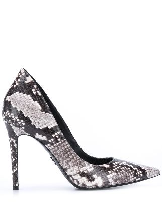 michael kors snakeskin pumps