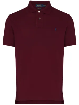 burgundy ralph lauren polo