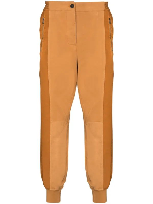 panelled track pants