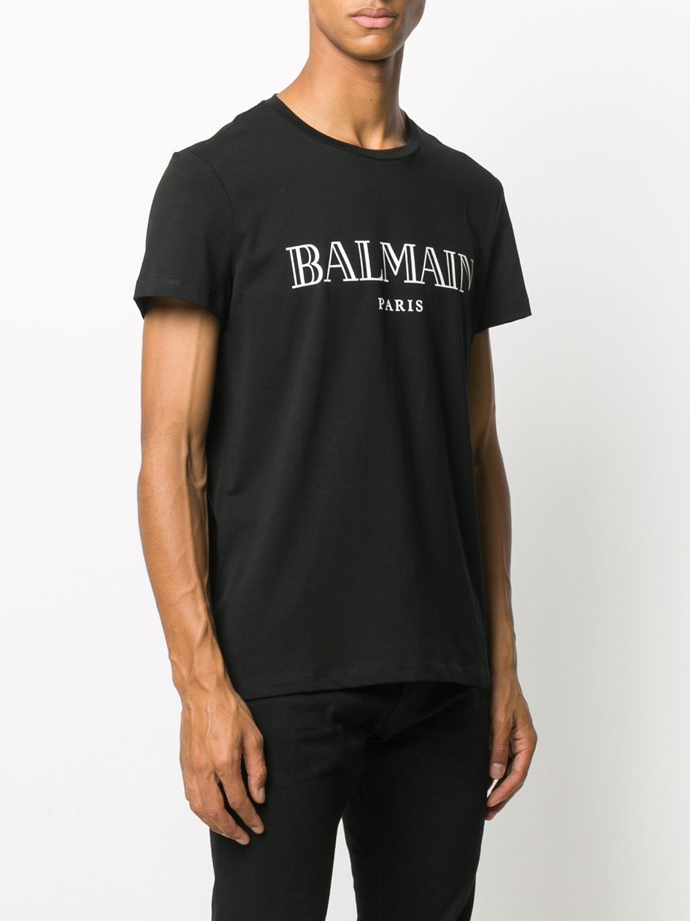 Balmain Logo Print T-shirt - Farfetch
