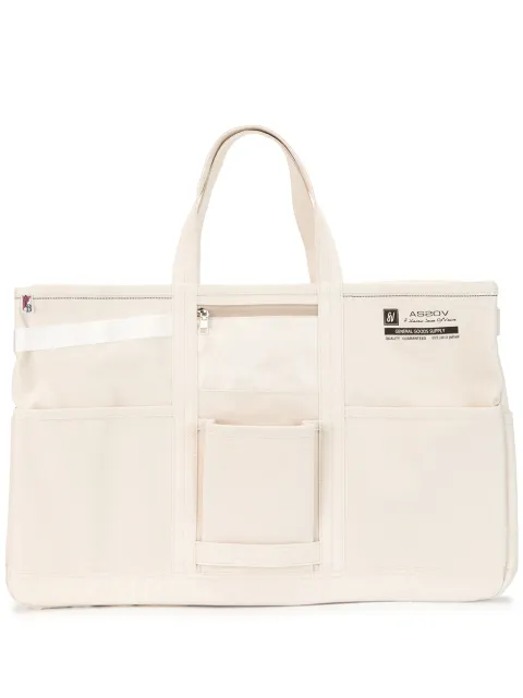 As2ov Alberton canvas tote bag