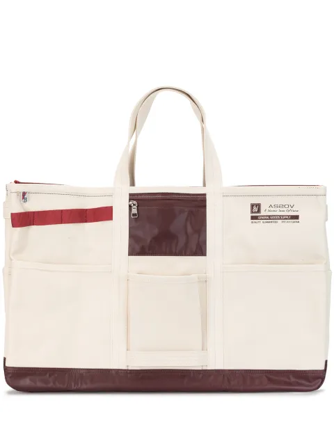 As2ov Alberton canvas tote bag