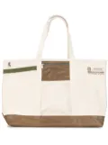 As2ov Alberton canvas tote bag - White