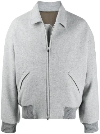 Zegna FEAROFGODZEGNA Wool Bomber Jacket 