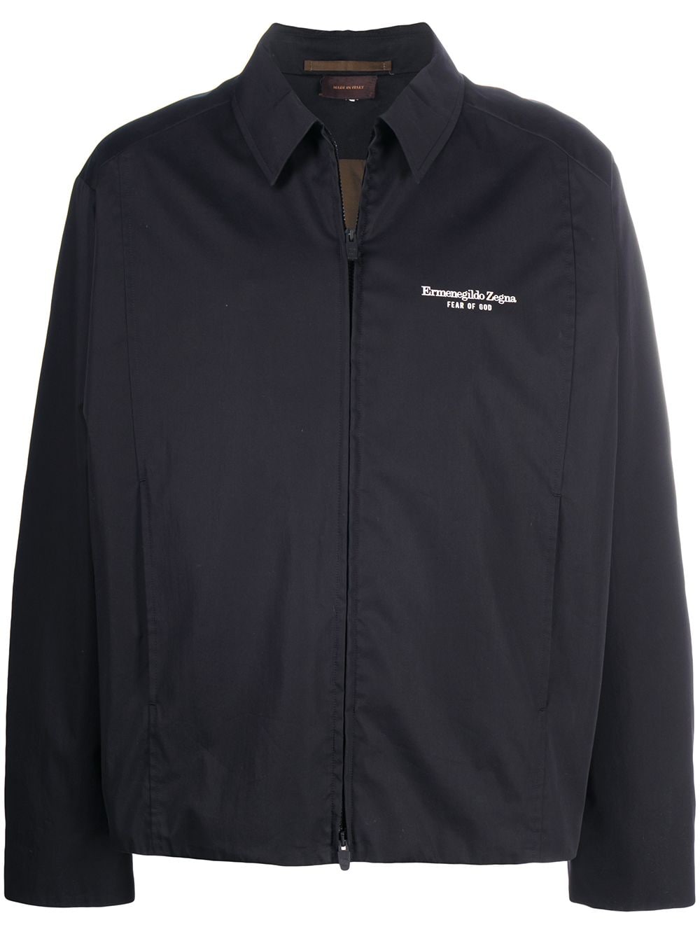 Zegna FEAROFGODZEGNA Logo Track Jacket - Farfetch