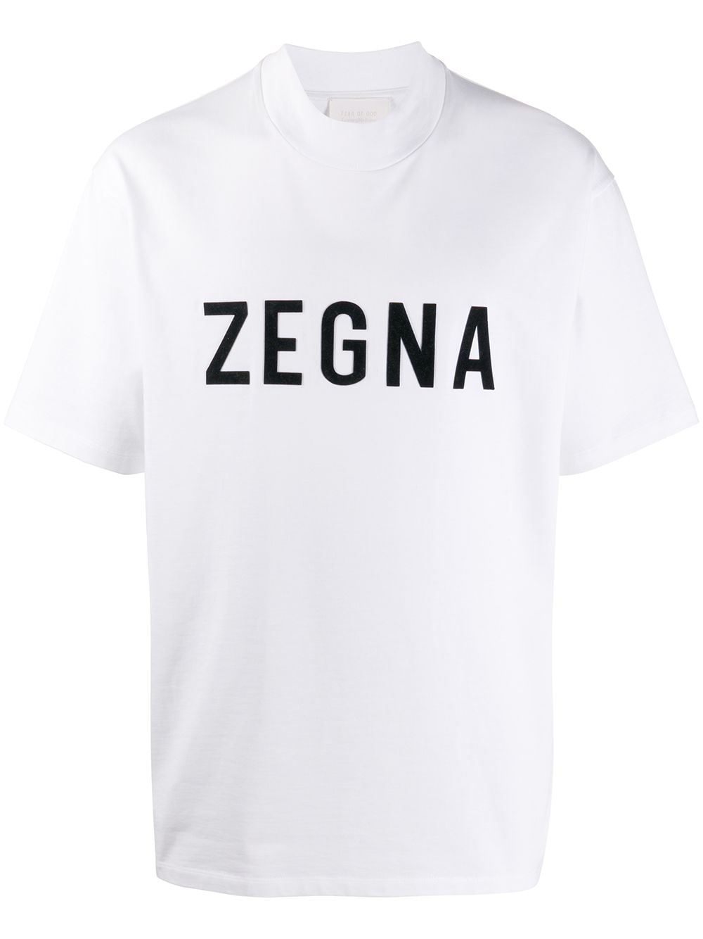 фото Ermenegildo zegna футболка с логотипом из коллаборации с fear of god