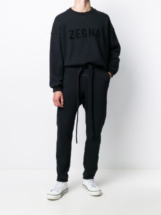 FEAROFGODZEGNA 针织裤腰运动裤展示图