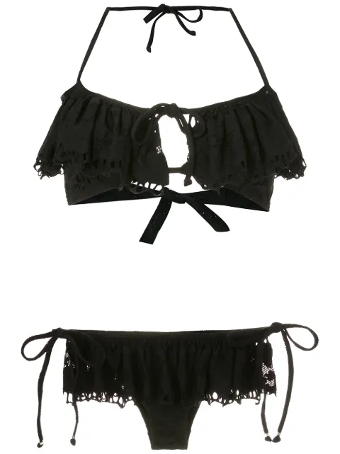 Amir Slama ruffled bikini set