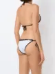 Amir Slama lace trim triangle bikini set