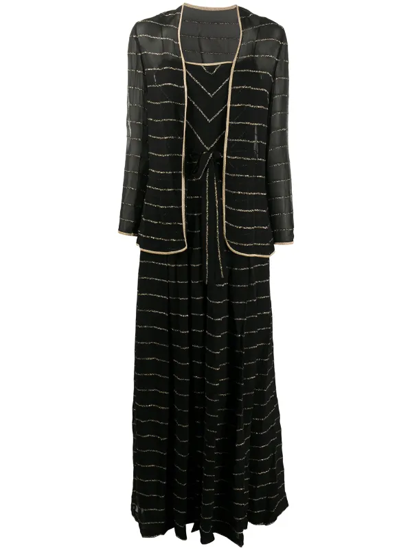 vintage dress and jacket set