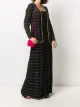 Image 2 of A.N.G.E.L.O. Vintage Cult 1970s metallic threading dress and jacket set