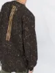 adidas x HYKE speckled pattern sweatshirt