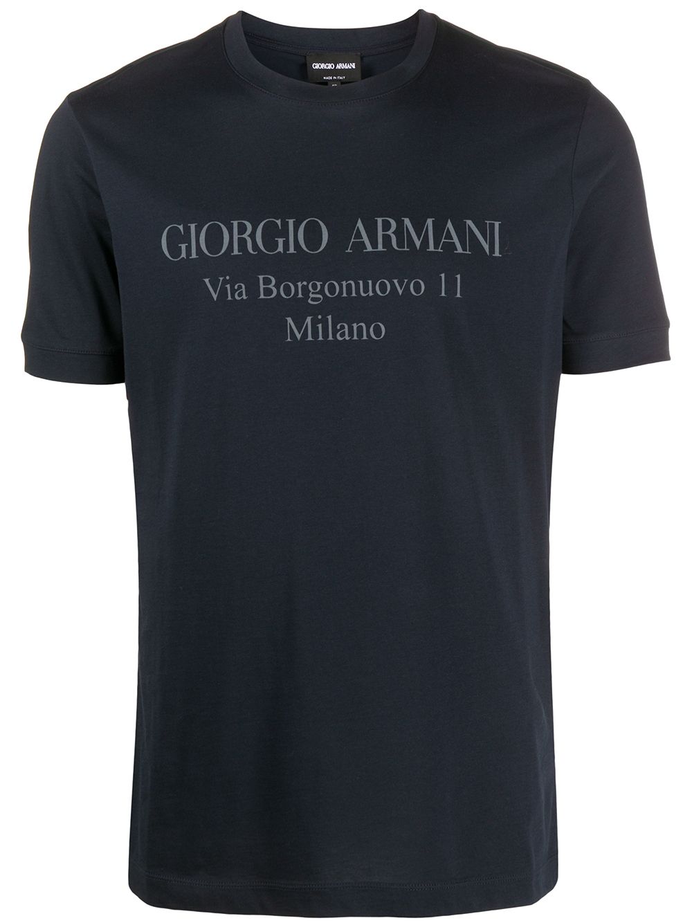 фото Giorgio armani футболка с логотипом