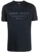 Image 1 of Giorgio Armani logo print T-shirt