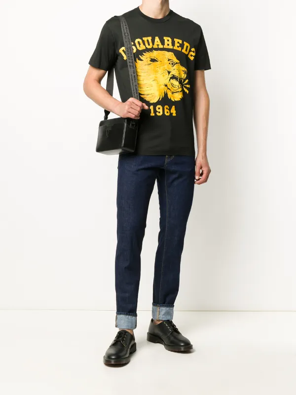 Dsquared2 Lion Print T Shirt Farfetch