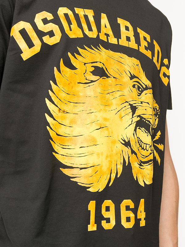 Dsquared2 Lion Print T Shirt Farfetch