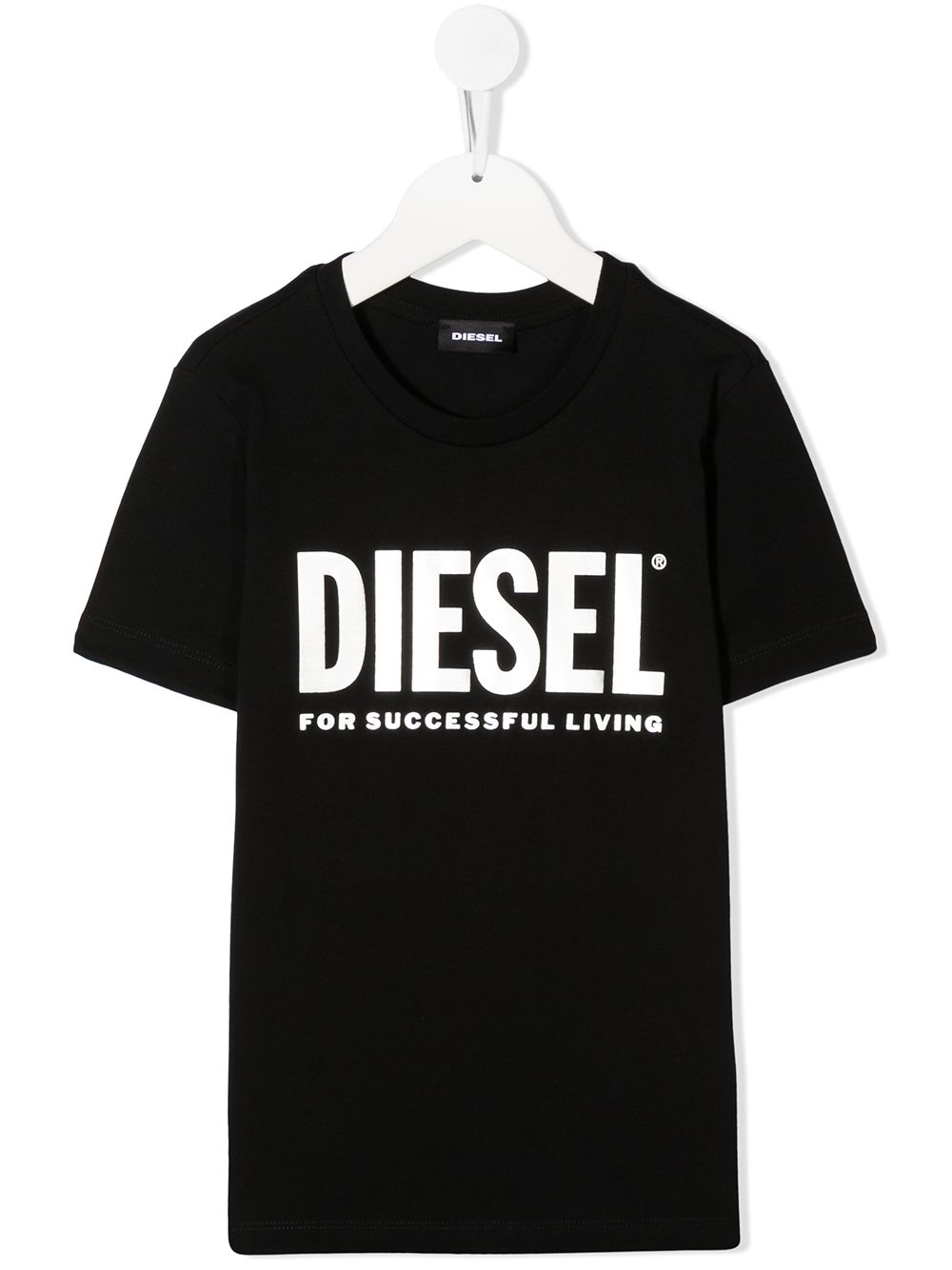 фото Diesel kids футболка с круглым вырезом и логотипом