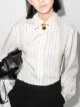 Image 2 of Jil Sander x Browns 50 pinstripe shirt