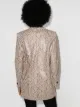 Magda Butrym snake-print leather blazer