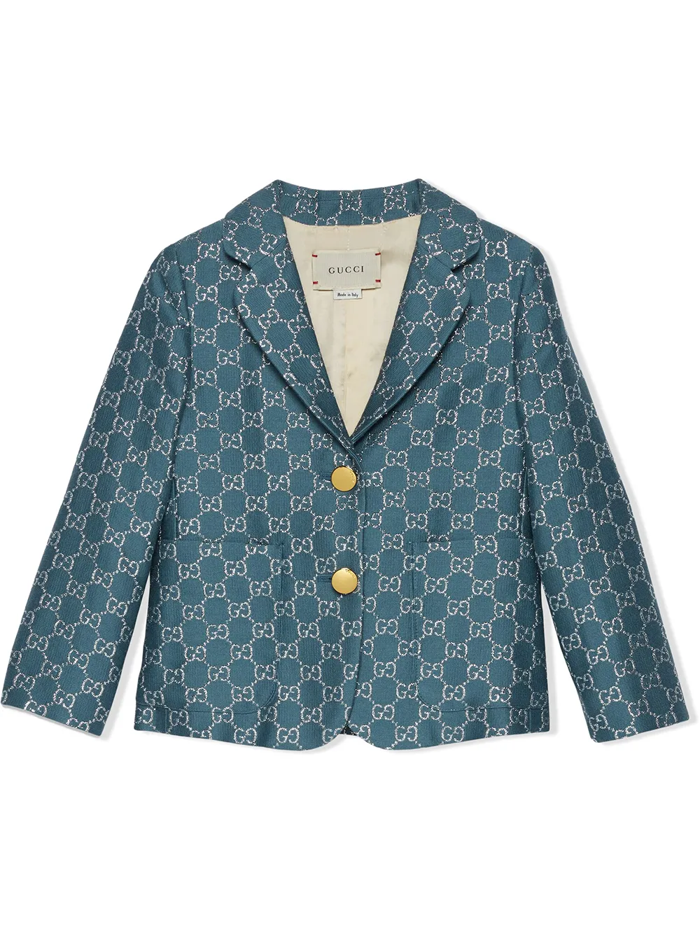 Gucci Kids GG Jacquard Blazer Farfetch