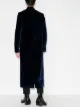 Haider Ackermann single-breasted velvet coat