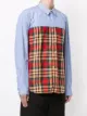 Comme Des Garçons Homme Plus camisa con motivo de cuadros