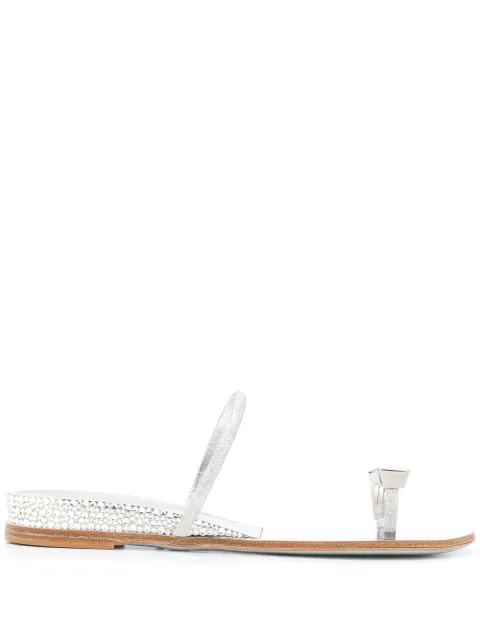 Casadei sandalias con cristales