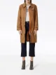 Burberry logo appliqué technical canvas coat