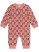 Image 1 of Gucci Kids Baby GG knitted one-piece