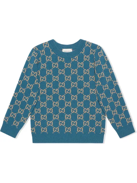gucci blue jumper