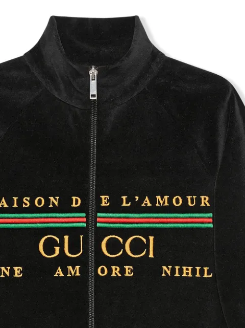 gucci chenille jacket