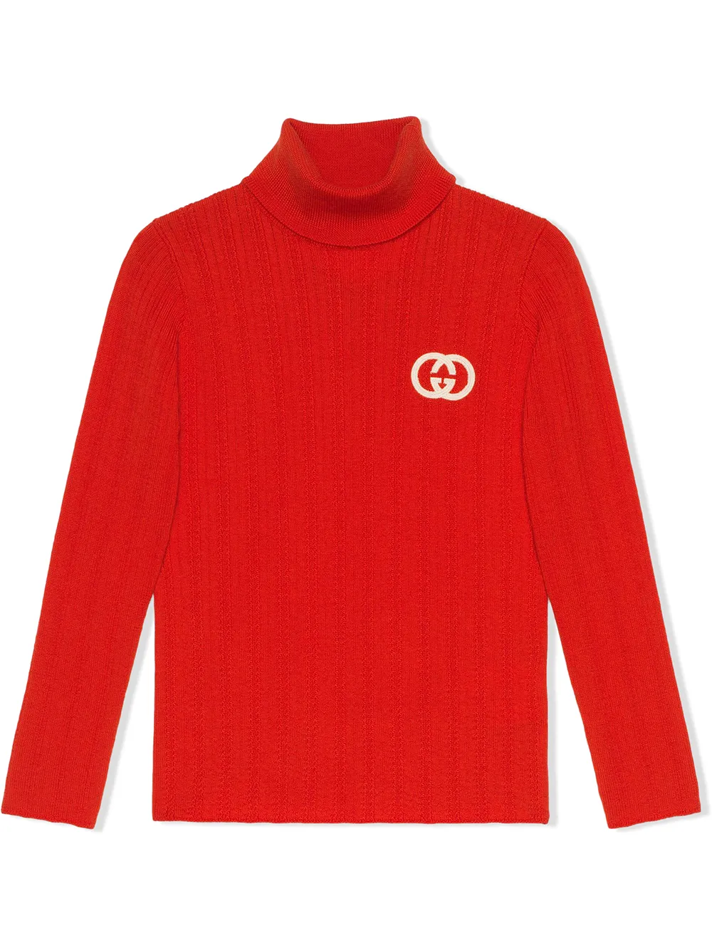 

Gucci Kids GG knitted jumper - Red